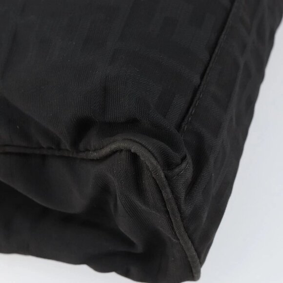 FENDI Zucca Canvas Hand Bag Black Auth ep11239 - Picture 5 of 16